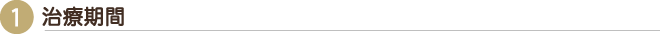 治療期間